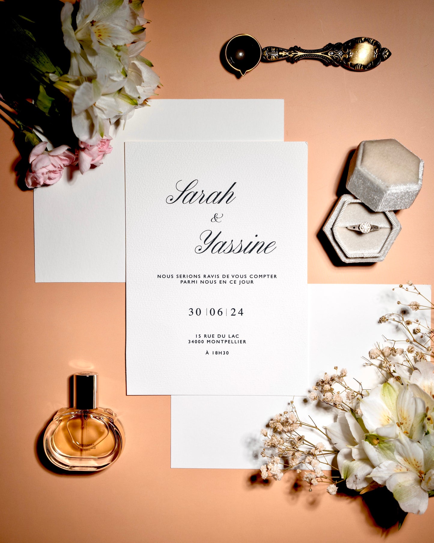 Faire-part minimaliste