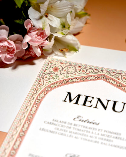 MENU CHAIMA AMBRE