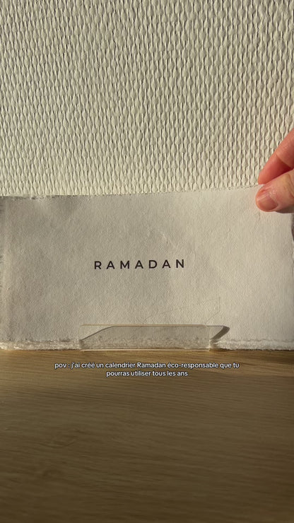 Calendrier Ramadan